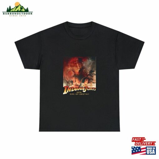 Indiana Jones And The Dial Of Destiny Movie T-Shirt Classic Unisex