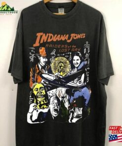 Indiana Jones And The Riders Of Lost Ark Movie T Shirt Raiders For Fans T-Shirt Classic