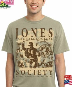 Indiana Jones Archaeological Society Shirt Disney Archaeology Gift Unisex Sweatshirt 3