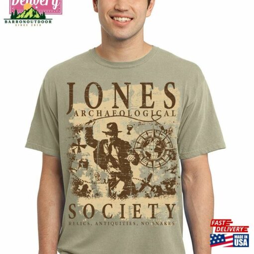 Indiana Jones Archaeological Society Shirt Disney Archaeology Gift Unisex Sweatshirt