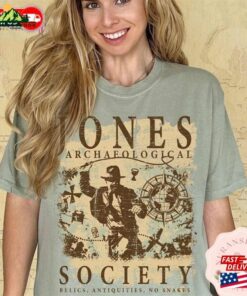 Indiana Jones Archaeological Society Shirt Ride Adventure Sweatshirt T-Shirt