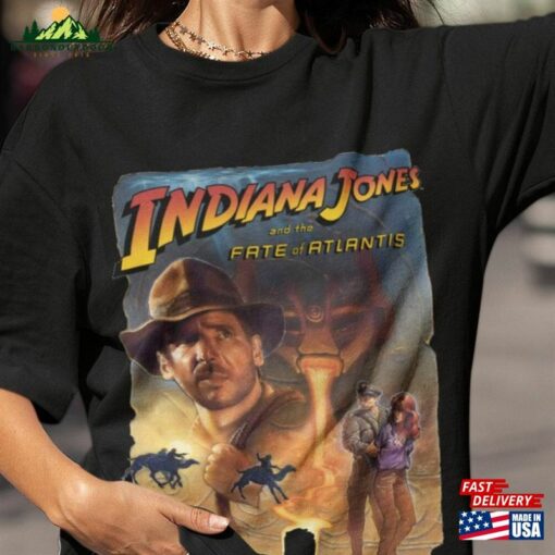 Indiana Jones Archaeological Society Shirt T-Shirt Lost Ark Classic