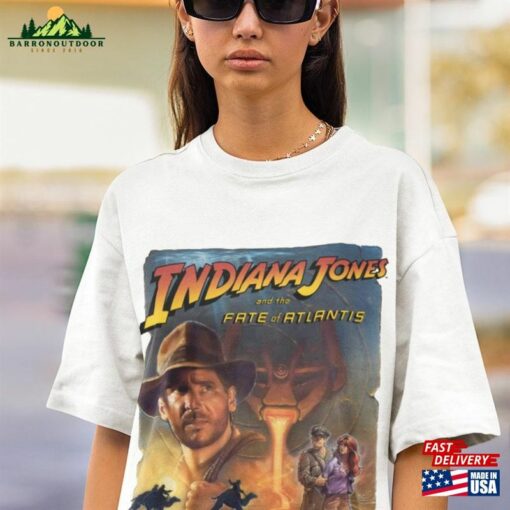 Indiana Jones Archaeological Society Shirt T-Shirt Lost Ark Classic