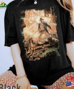 Indiana Jones Ride Shirt Adventure Movie Disneyland Trip Classic Hoodie
