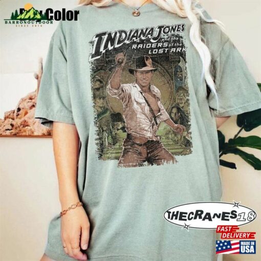 Indiana Jones Shirt Disney Adventure Movie Disneyland Trip Unisex T-Shirt