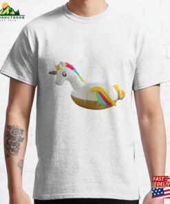 Inflatable Unicorn Classic T-Shirt Sweatshirt Unisex Inflatable Unicorn Classic T-Shirt Sweatshirt Unisex