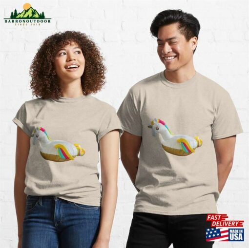 Inflatable Unicorn Classic T-Shirt Sweatshirt Unisex