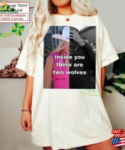 Inside You There Are Two Wolves Barbie Shirt Lets Go Party Come On Unisex Sweatshirt Inside You There Are Two Wolves Barbie Shirt Lets Go Party Come On Unisex Sweatshirt