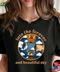 Into The Forever And Beautiful Sky Shirt Marvel Sweatshirt Rocket Raccoon Friends Tshirt Hoodie Unisex 3