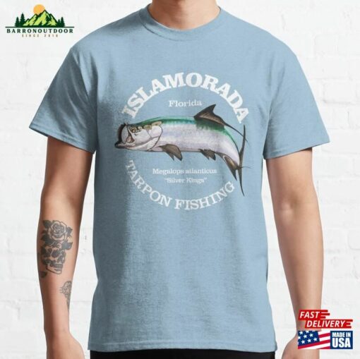 Islamorada Bay Tarpon Fishing Classic T-Shirt Unisex Hoodie