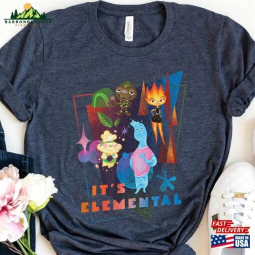 It’S Elemental Shirt Characters Walt Disney World Sweatshirt Hoodie