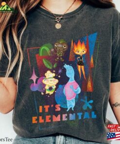 It’S Elemental Shirt Characters Walt Disney World Sweatshirt Hoodie