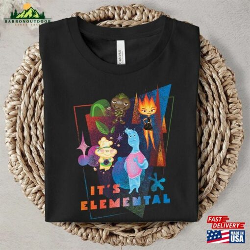 It’S Elemental Shirt Characters Walt Disney World Sweatshirt Hoodie