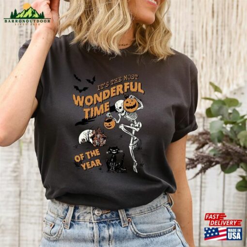 It’s The Most Time Of Year Shirt Halloween Witch T-Shirt Classic Unisex