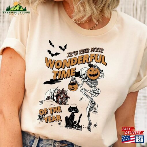 It’s The Most Wonderful Time Of Year Shirt Halloween Witch Hoodie Sweatshirt