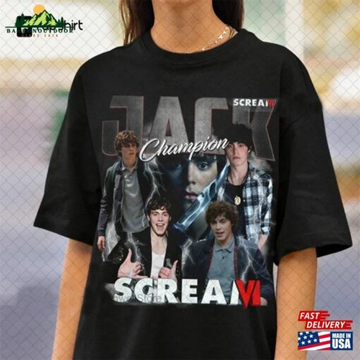 Jack Champion Scream Vi Movie Vintage Shirt Ghostface Classic Sweatshirt