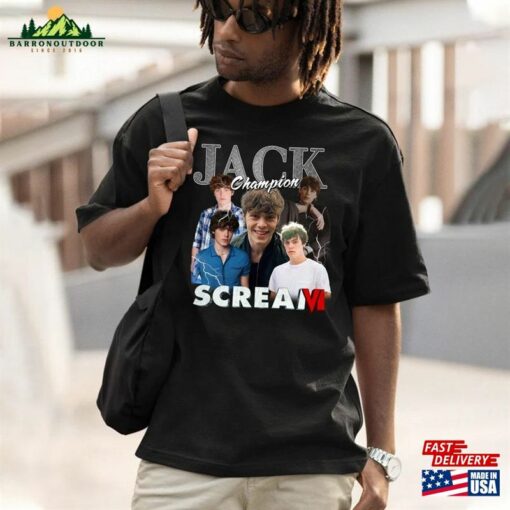 Jack Champion Scream Vi Movie Vintage Shirt Ghostface Sweatshirt Unisex