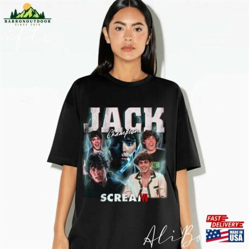 Jack Champion Scream Vi Movie Vintage Shirt Ghostface Unisex Classic