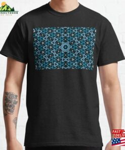 Jade And Blue Geometric Bow Pattern Classic T-Shirt Unisex Sweatshirt Jade And Blue Geometric Bow Pattern Classic T-Shirt Unisex Sweatshirt