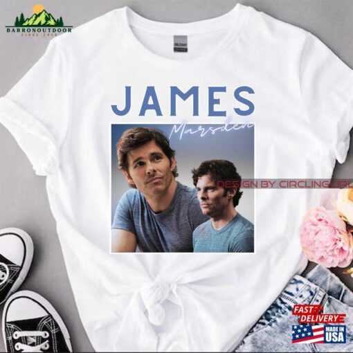 James Marsden Shirt Actor Fan Gift Celebrity Tee Classic Hoodie