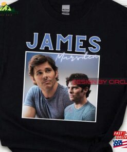 James Marsden Shirt Actor Fan Gift Celebrity Tee Classic Hoodie