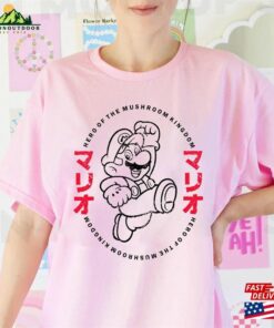 Japanese Super Mario T Shirt Bros Movie 2023 Shirt Hoodie Classic 3