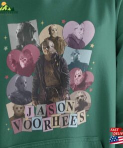Jason Voheers Vintage Tshirt Horror Halloween Eras Style T-Shirt Voorhees Sweatshirt Classic