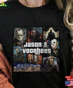 Jason Voorhees Shirt Vintage Halloween Horror Character Sweatshirt Quotes Hoodie Classic
