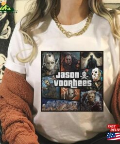 Jason Voorhees Shirt Vintage Halloween Horror Character Sweatshirt Quotes Hoodie Classic 3
