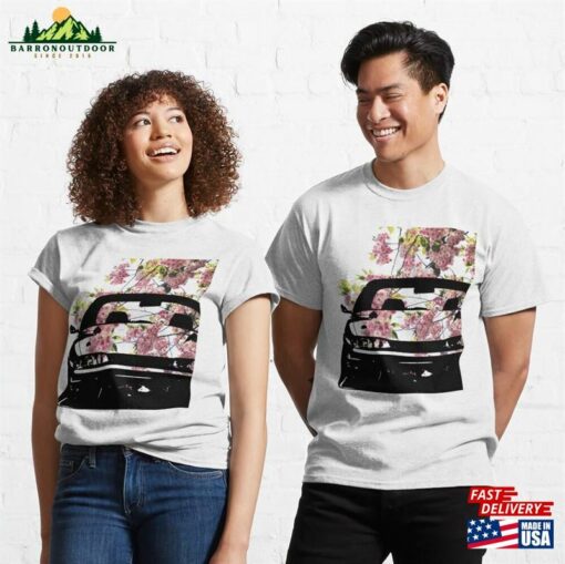 Jdm Cherry Blossoms Classic T-Shirt Sweatshirt Unisex