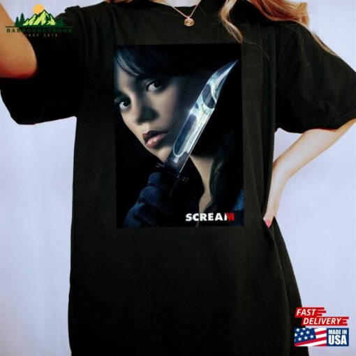 Jenna Ortega T-Shirt Scream 6 Movie Shirt Sweatshirt