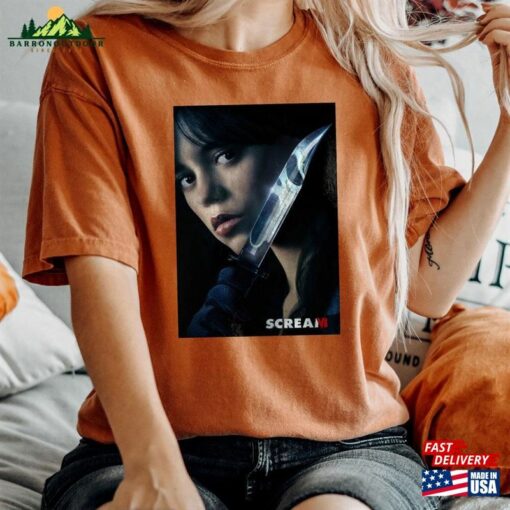 Jenna Ortega T-Shirt Scream 6 Movie Shirt Sweatshirt