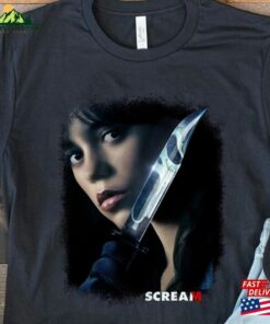 Jenna Ortega T-Shirt Scream 6 Movie Shirt Unisex Jenna Ortega T-Shirt Scream 6 Movie Shirt Unisex
