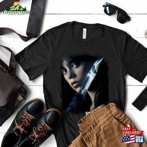 Jenna Ortega T-Shirt Scream 6 Movie Shirt Unisex