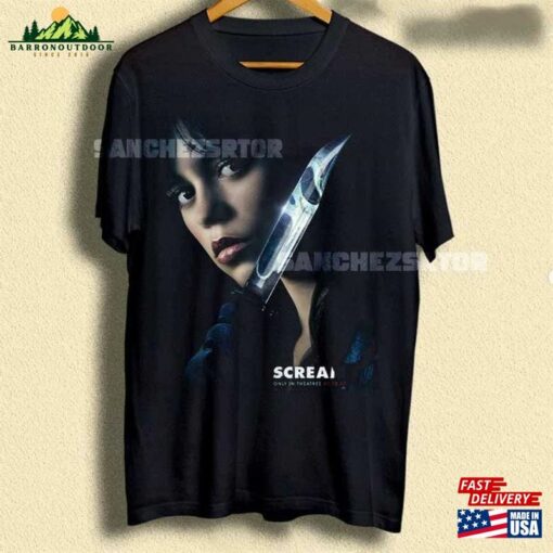 Jenna Ortega T Shirt Scream 6 Movie Tara Carpenter Unisex T-Shirt