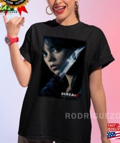 Jenna Ortega T Shirt Scream 6 Movie Tara Carpenter Unisex T-Shirt Hoodie Jenna Ortega T Shirt Scream 6 Movie Tara Carpenter Unisex T-Shirt Hoodie