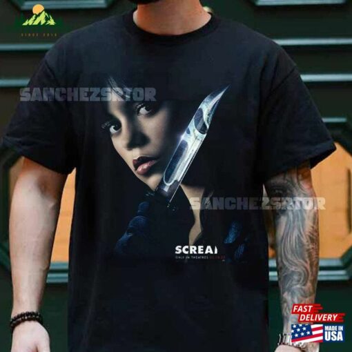 Jenna Ortega T Shirt Tara Carpenter Scream 6 Unisex T-Shirt 2023 Sweatshirt Hoodie