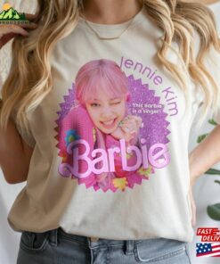 Jennie Kpop Shirt Blackpink Sweatshirt Barbie Vintage Retro Graphic Tee Music Unisex Gifts Fan Hoodie 4