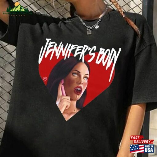 Jennifer’S Body Heart Shirt Jennifer’s Megan Hoodie Unisex