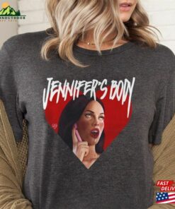 Jennifer'S Body Heart Shirt Jennifers Megan Hoodie Unisex 3