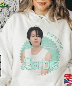 Jimin Kpop Shirt Bts Sweatshirt Jinmin Barbie Vintage Retro Graphic Tee Music Unisex Gifts Fan Hoodie Classic 2 Jimin Kpop Shirt Bts Sweatshirt Jinmin Barbie Vintage Retro Graphic Tee Music Unisex Gifts Fan Hoodie Classic 3