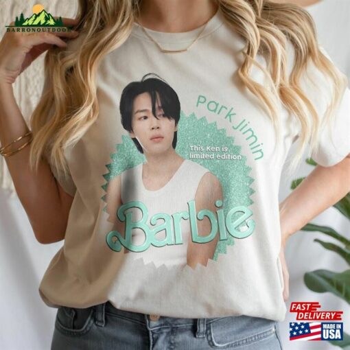 Jimin Kpop Shirt Bts Sweatshirt Jinmin Barbie Vintage Retro Graphic Tee Music Unisex Gifts Fan Hoodie Classic