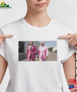 Joe Biden X Barack Obama In Pink Suited T-Shirt Trendy Shirt Barbenheimer Sweatshirt 3 Joe Biden X Barack Obama In Pink Suited T Shirt Trendy Shirt Barbenheimer Sweatshirt 4