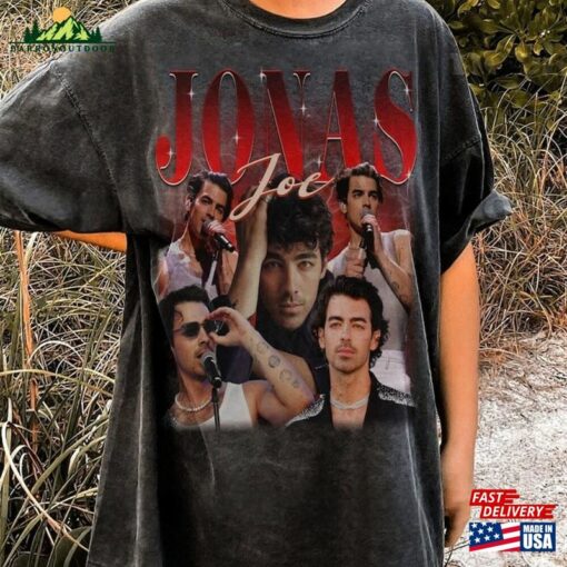 Joe Jonas Retro 90S Shirt T-Shirt Vintage Sweatshirt Unisex Classic