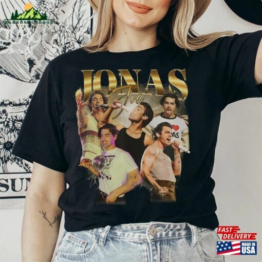 Joe Jonas Vintage 90S Shirt Concert 2023 Retro T-Shirt Sweatshirt Unisex