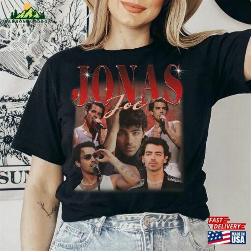 Joe Jonas Vintage 90S Shirt Concert 2023 Retro T-Shirt Sweatshirt Unisex Hoodie