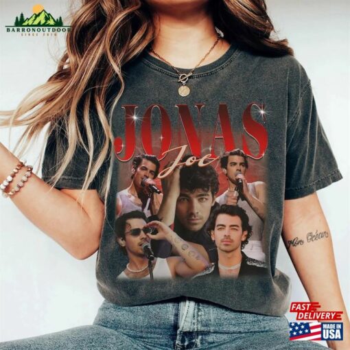 Joe Jonas Vintage 90S Shirt Concert 2023 Retro T-Shirt Sweatshirt Unisex Hoodie