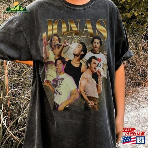 Joe Jonas Vintage 90S Shirt T-Shirt Sweatshirt Unisex Classic