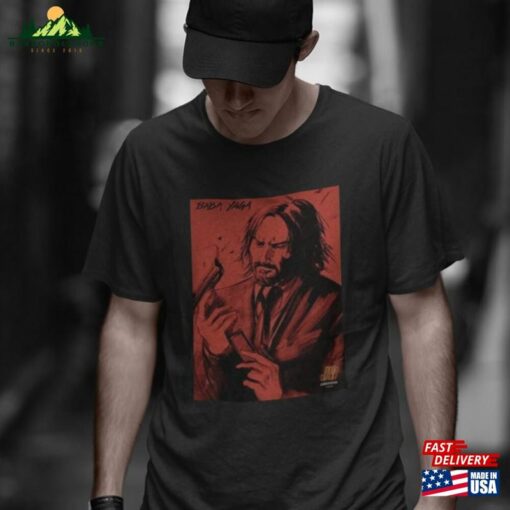 John Wick 4 Baba Yaga T-Shirt Keanu Reeves Shirt Hoodie Sweatshirt