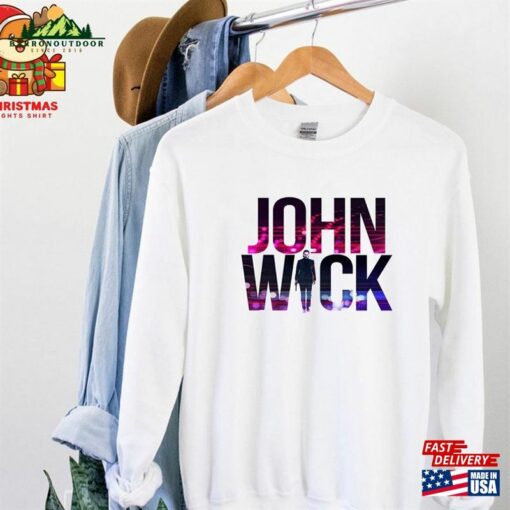 John Wick 4 Baba Yaga T-Shirt Keanu Reeves Shirt Sweatshirt Classic